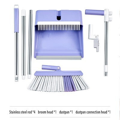 Designerski zestaw miotły i szufelki